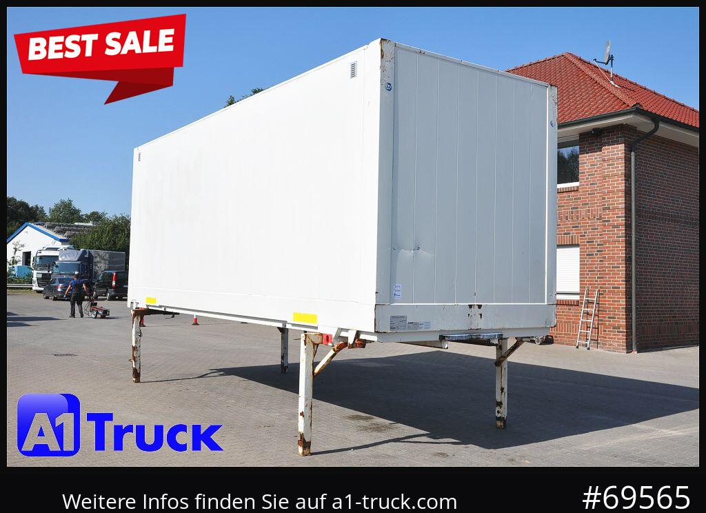 KRONE Wechselbrücke BDF 7,45 Koffer, Textil 2750mm innen, 20 x vorhanden - Promenjivo telo - sanduk: slika 1 KRONE Wechselbrücke BDF 7,45 Koffer, Textil 2750mm innen, 20 x vorhanden - Promenjivo telo - sanduk: slika 1