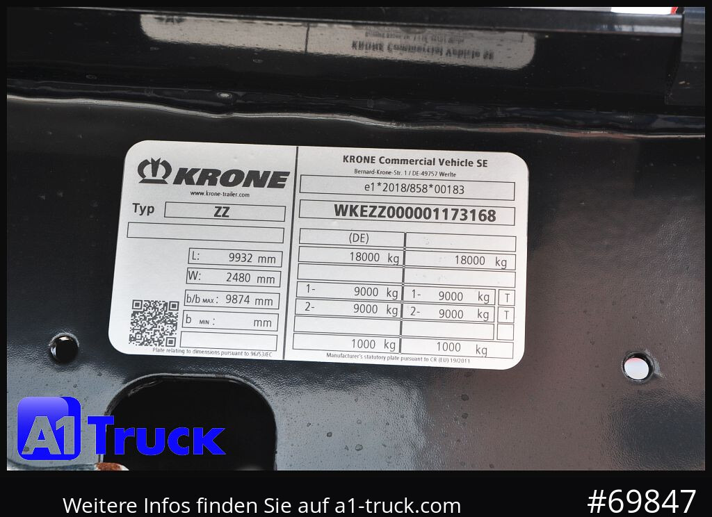 KRONE Tandem, MIDI, für 1120mm + 1320mm, SOFORT, NEU - Kamion: slika 2 KRONE Tandem, MIDI, für 1120mm + 1320mm, SOFORT, NEU - Kamion: slika 2