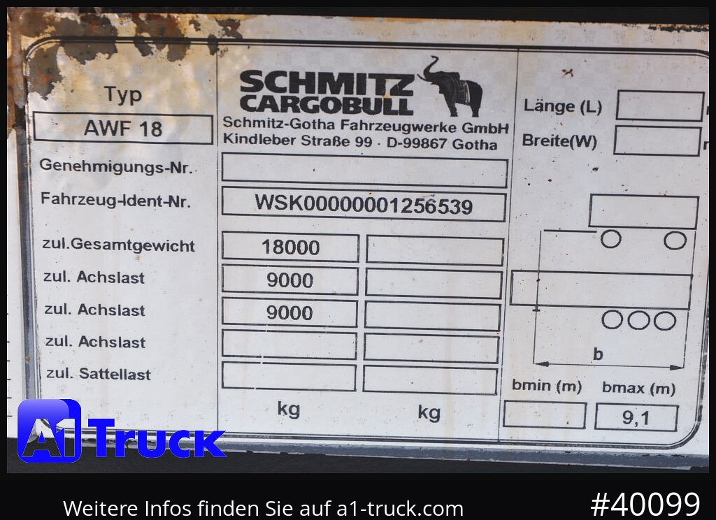Kamion SCHMITZ AWF 18, BDF Anhänger Standard 7,45: slika 8 Kamion SCHMITZ AWF 18, BDF Anhänger Standard 7,45: slika 8
