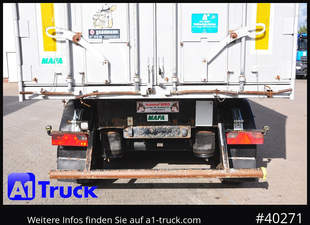 MAFA Alu-Kippmulde, 50m³, Liftachse, Getreiderschieber, - Poluprikolica istovarivača: slika 5 MAFA Alu-Kippmulde, 50m³, Liftachse, Getreiderschieber, - Poluprikolica istovarivača: slika 5