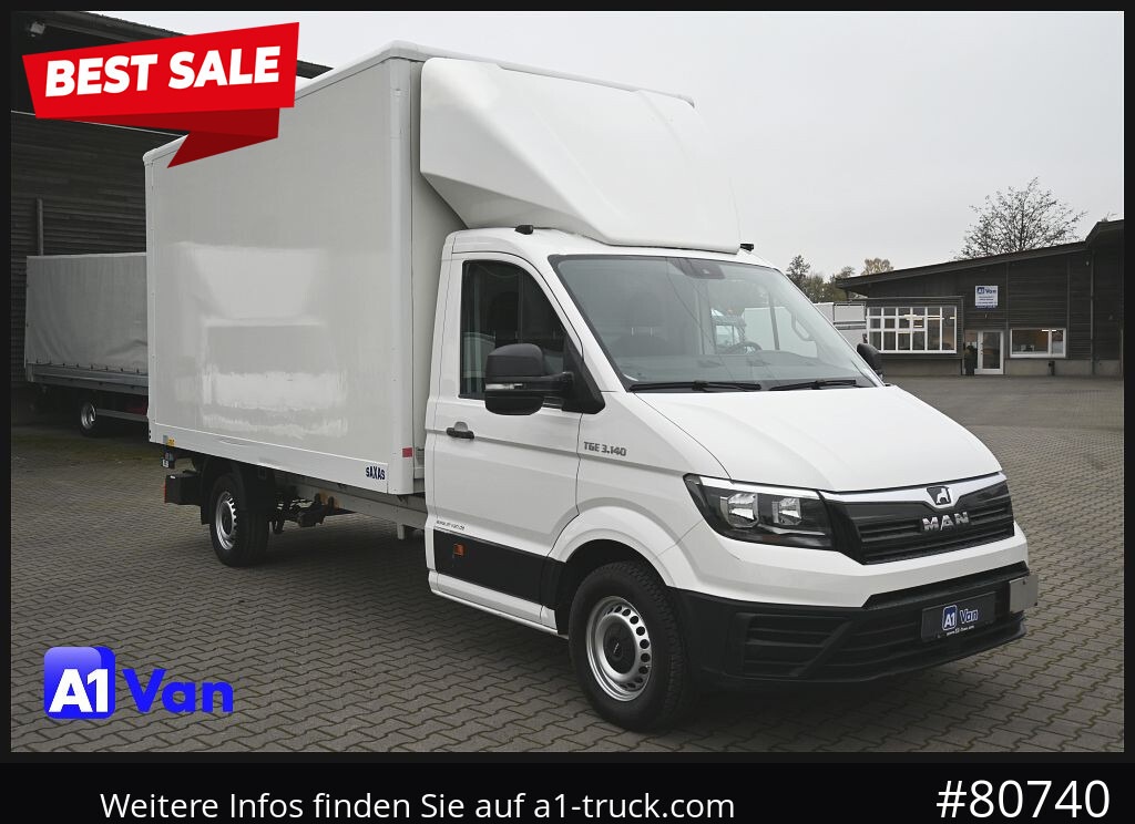 MAN TGE 3.140 Koffer, LBW, RFK, Sitzheizung, Klima - Dostavno vozilo sa zatvorenim sandukom: slika 1 MAN TGE 3.140 Koffer, LBW, RFK, Sitzheizung, Klima - Dostavno vozilo sa zatvorenim sandukom: slika 1