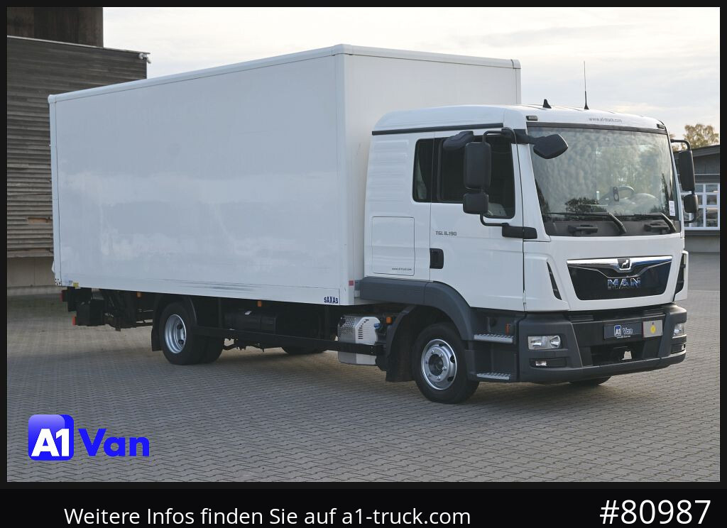 MAN TGL 8.190 4x2 L-Haus Schlafkabine - Dostavno vozilo sa zatvorenim sandukom: slika 1 MAN TGL 8.190 4x2 L-Haus Schlafkabine - Dostavno vozilo sa zatvorenim sandukom: slika 1