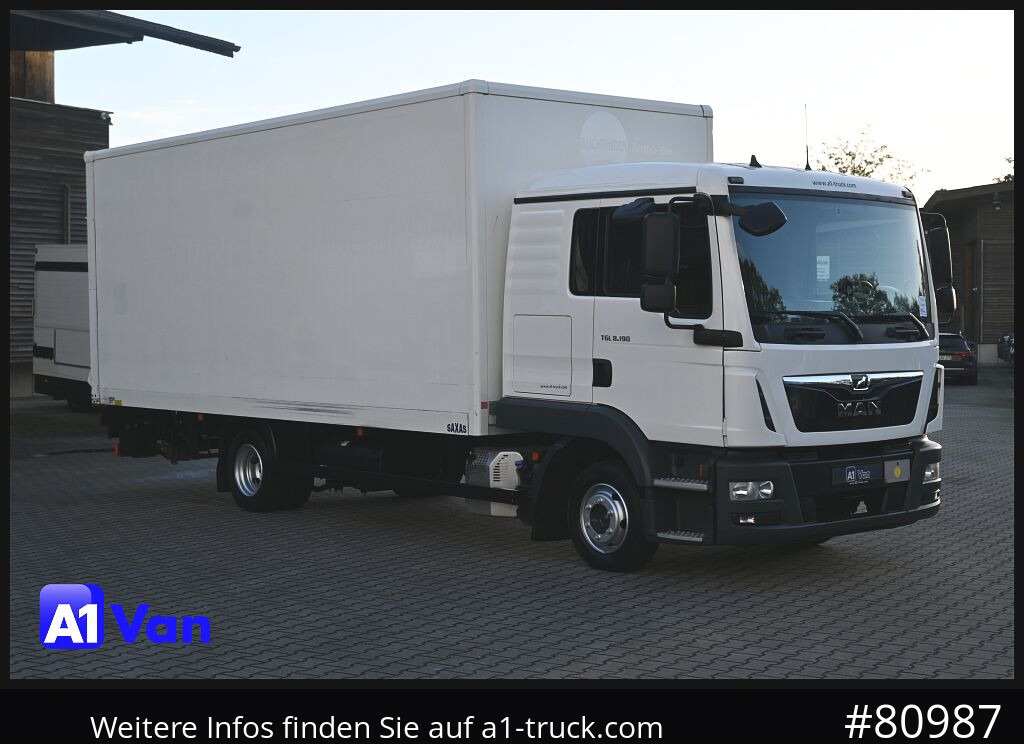 MAN TGL 8.190 4x2 L-Haus Schlafkabine - Dostavno vozilo sa zatvorenim sandukom: slika 1 MAN TGL 8.190 4x2 L-Haus Schlafkabine - Dostavno vozilo sa zatvorenim sandukom: slika 1