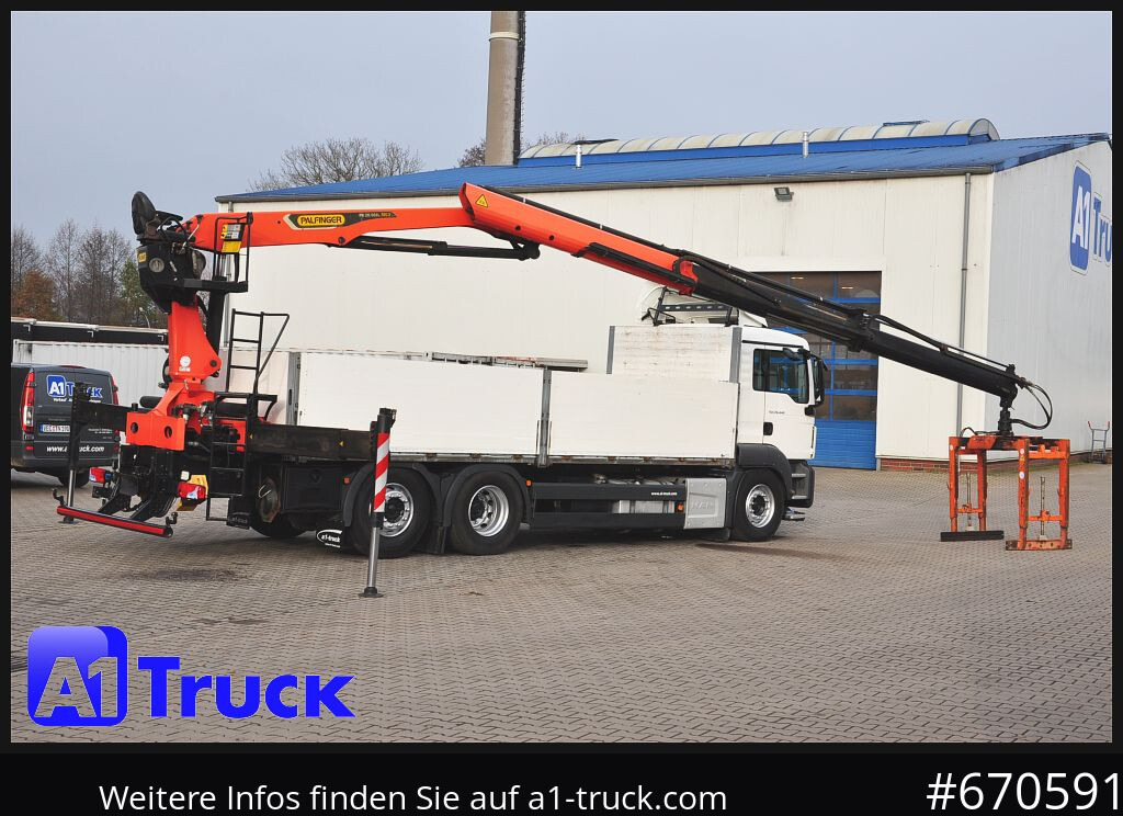 Kamion sa tovarnim sandukom, Kamion sa dizalicom MAN TGS 26.440, Kran PK20.501L Lenkachse,: slika 9 Kamion sa tovarnim sandukom, Kamion sa dizalicom MAN TGS 26.440, Kran PK20.501L Lenkachse,: slika 9