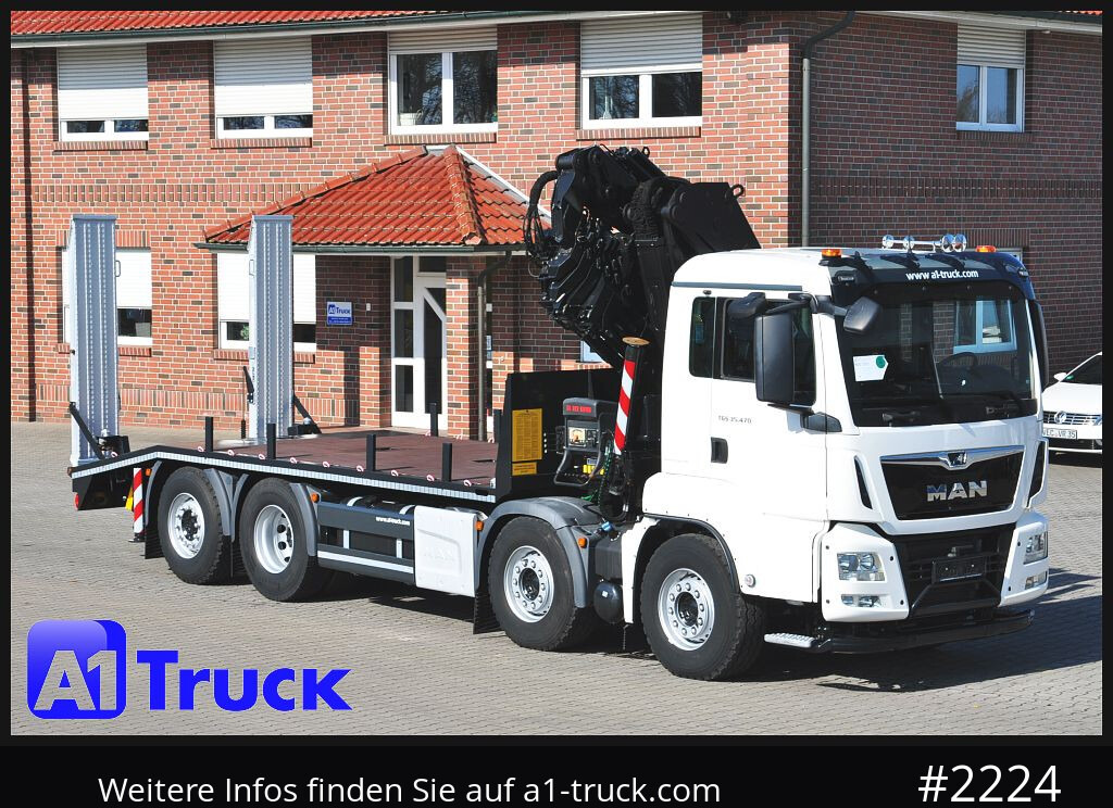 MAN TGS 35.470, Hiab SX 322 E6 Jib, 8x2 - Kamion sa dizalicom: slika 1 MAN TGS 35.470, Hiab SX 322 E6 Jib, 8x2 - Kamion sa dizalicom: slika 1