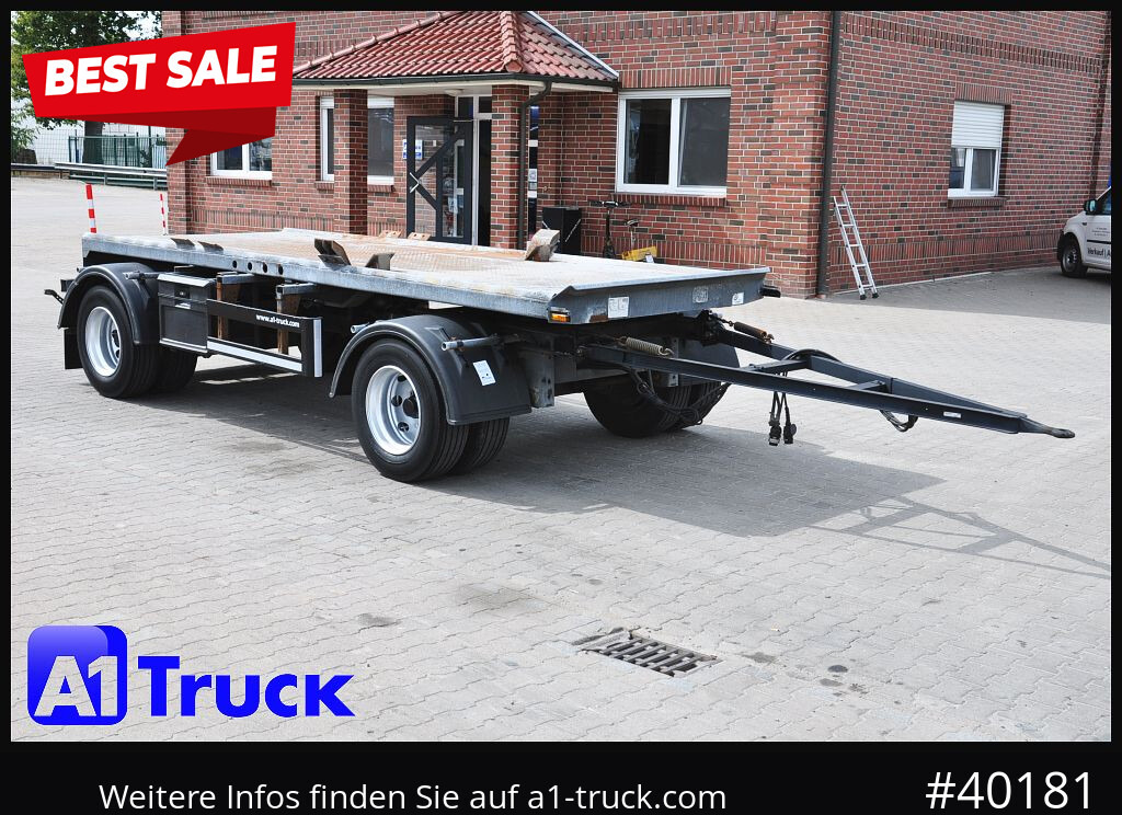 MEILLER HKM, HMA f Absetzcontainer, BPW verzinkt, Luft - Abrol/ Autopodizač prikolica: slika 1 MEILLER HKM, HMA f Absetzcontainer, BPW verzinkt, Luft - Abrol/ Autopodizač prikolica: slika 1