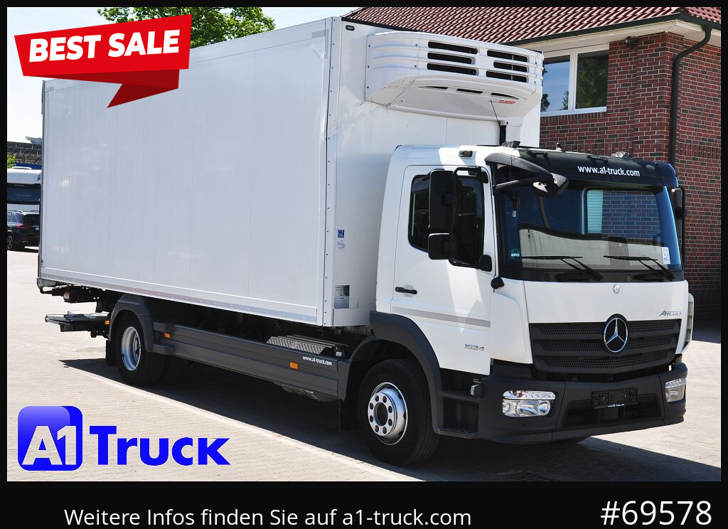 MERCEDES-BENZ 1524 BL Mitsubishi Schmitz Türen + LBW, - Hladnjača: slika 1 MERCEDES-BENZ 1524 BL Mitsubishi Schmitz Türen + LBW, - Hladnjača: slika 1