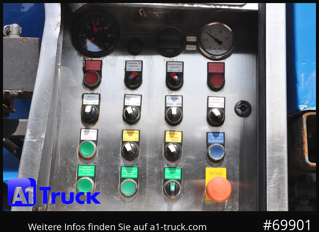 MERCEDES-BENZ 2541 Actros Saug-Spülwagen Hellmers, 15,5m³, - Vakuumska cisterna: slika 3 MERCEDES-BENZ 2541 Actros Saug-Spülwagen Hellmers, 15,5m³, - Vakuumska cisterna: slika 3