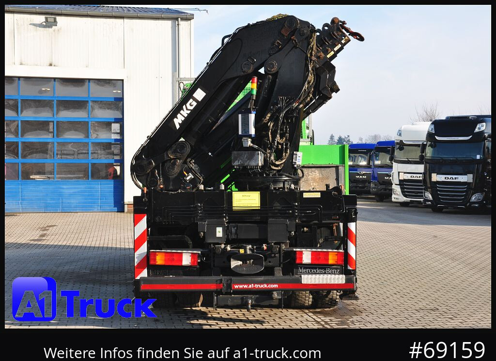 MERCEDES-BENZ Actros 1844 MP3, Kran MKG 291 HP 5+3 Funk, - Kamion sa dizalicom: slika 3 MERCEDES-BENZ Actros 1844 MP3, Kran MKG 291 HP 5+3 Funk, - Kamion sa dizalicom: slika 3