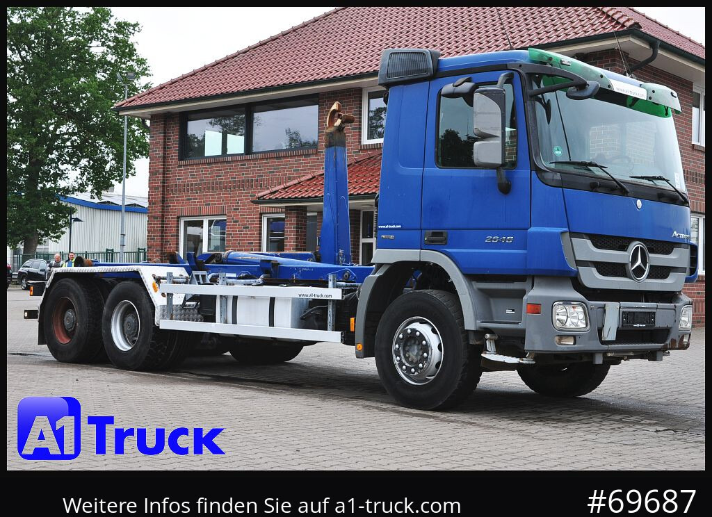 MERCEDES-BENZ Actros 2646 BL 6x4 MP3, Meiller 20.65, Lift - Kamion sa hidrauličnom kukom: slika 1 MERCEDES-BENZ Actros 2646 BL 6x4 MP3, Meiller 20.65, Lift - Kamion sa hidrauličnom kukom: slika 1