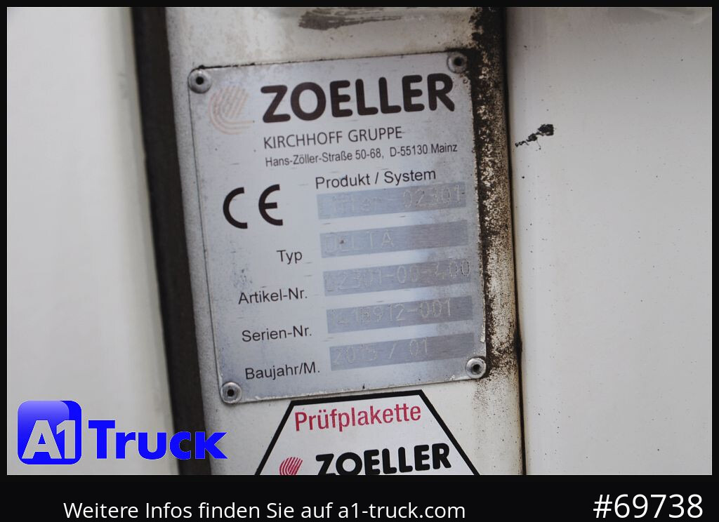 Kamion za smeće za prevoz smeća MERCEDES-BENZ Antos 2532 Faun Powerpress II Zöller Detla 2301,: slika 15