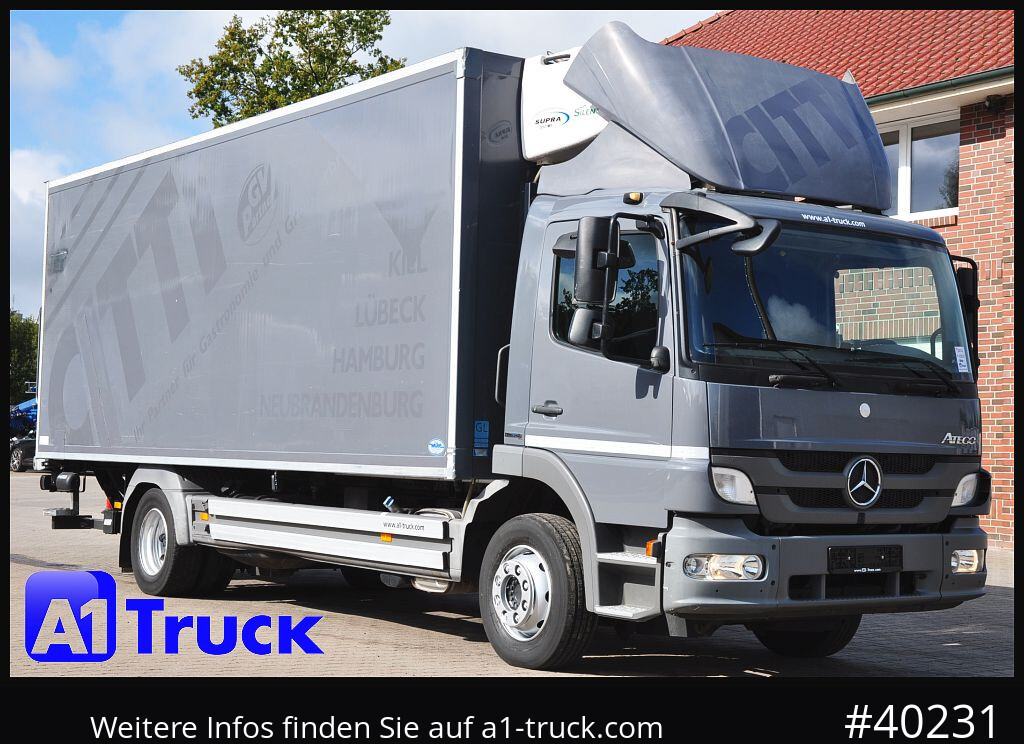 MERCEDES-BENZ Atego 1222, Kühlkoffer, Carrier Supra 850 Mt, LBW - Hladnjača: slika 1 MERCEDES-BENZ Atego 1222, Kühlkoffer, Carrier Supra 850 Mt, LBW - Hladnjača: slika 1