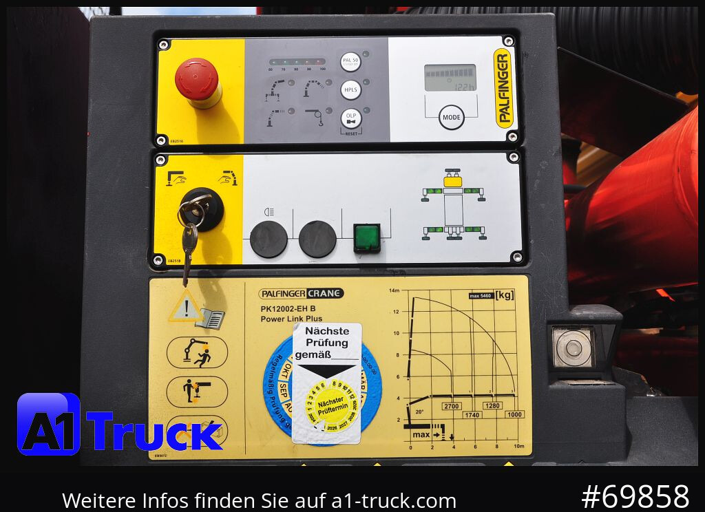 Kamion sa dizalicom MERCEDES-BENZ Unimog U 5000 437/45 Kran Doka 6 Sitze: slika 14