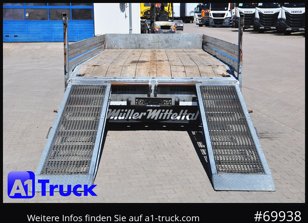 MUELLER-MITTELTAL Tandem Tieflader 11,9t. Rampen, L6,2m, - Niska prikolica za prevoz: slika 2 MUELLER-MITTELTAL Tandem Tieflader 11,9t. Rampen, L6,2m, - Niska prikolica za prevoz: slika 2