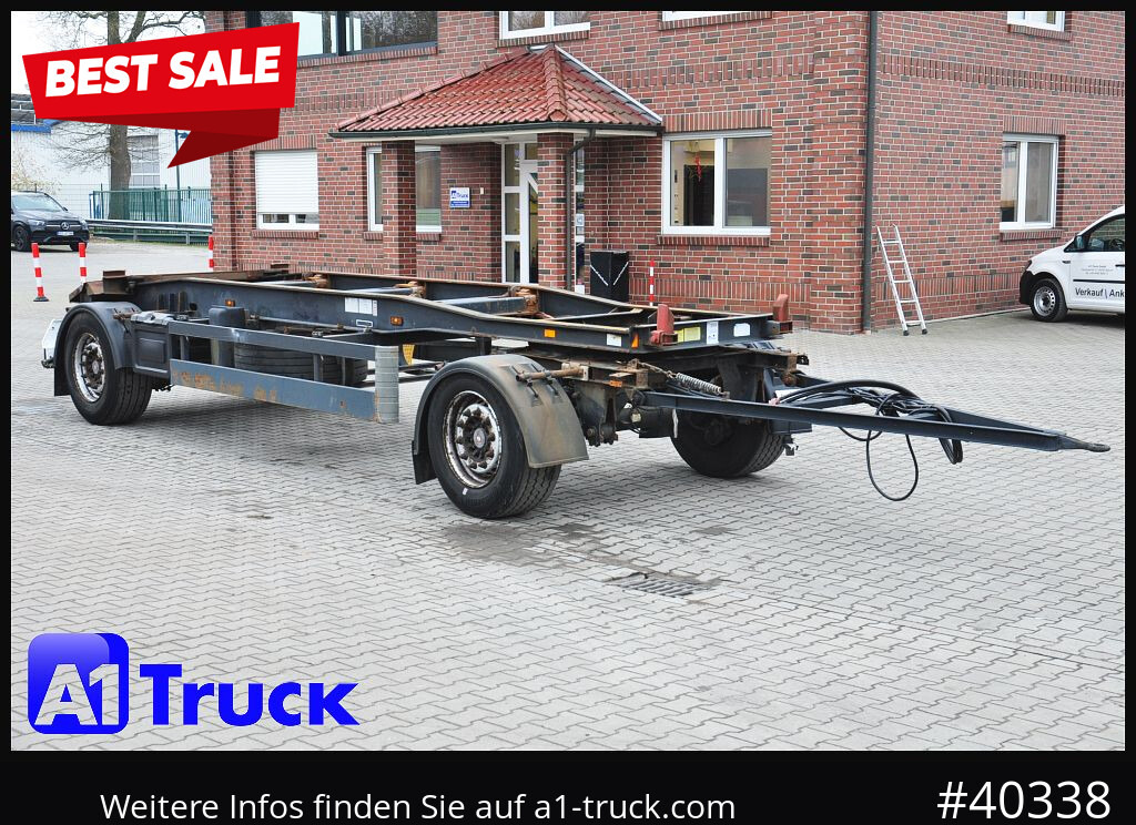 SCHMITZ ACF 18 Luft SAF TüV 07-2026, - Abrol/ Autopodizač prikolica: slika 1 SCHMITZ ACF 18 Luft SAF TüV 07-2026, - Abrol/ Autopodizač prikolica: slika 1