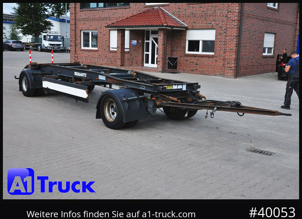 SCHMITZ ACF 20, Schlitten, zwillingsbereift, bis 7700mm Container - Abrol/ Autopodizač prikolica: slika 1 SCHMITZ ACF 20, Schlitten, zwillingsbereift, bis 7700mm Container - Abrol/ Autopodizač prikolica: slika 1