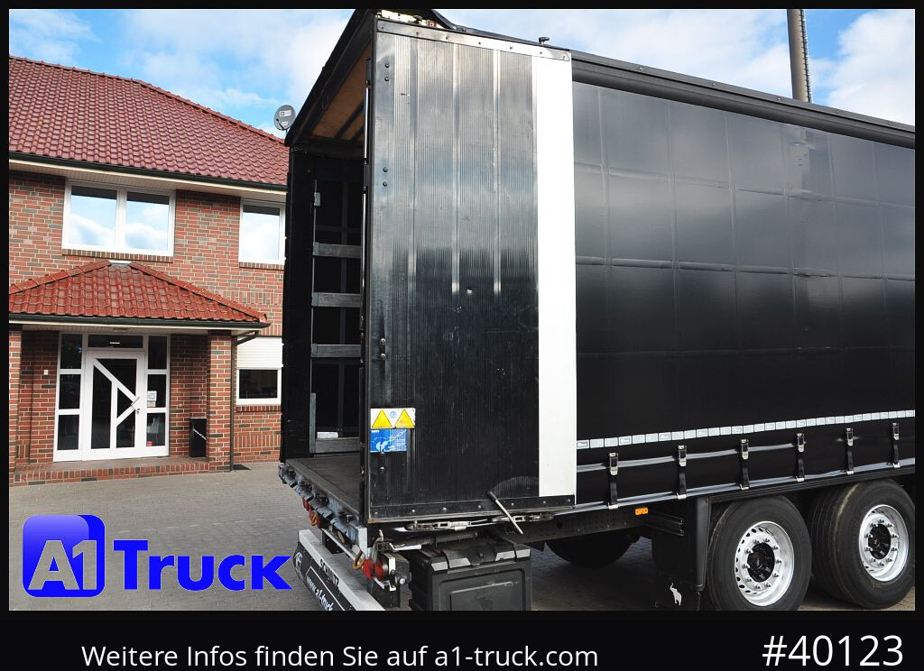 SCHMITZ SCB S3T, Tautliner, Standard, neue Plane, VDI 2700 - Poluprikolica sa ceradom: slika 5 SCHMITZ SCB S3T, Tautliner, Standard, neue Plane, VDI 2700 - Poluprikolica sa ceradom: slika 5