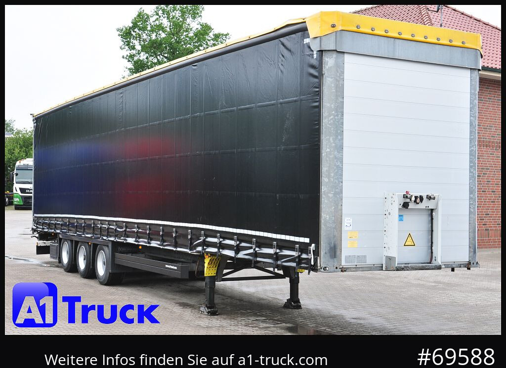 SCHMITZ SCS 24, Mega, BPW, verzinkt neue Plane. - Poluprikolica sa ceradom: slika 1 SCHMITZ SCS 24, Mega, BPW, verzinkt neue Plane. - Poluprikolica sa ceradom: slika 1