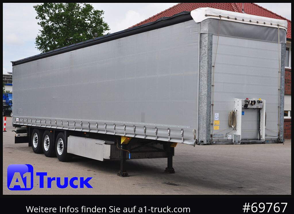 SCHMITZ SD Tautliner, Coil, Code XL,verzinkt, Liftachse, Steckrungen - Poluprikolica sa ceradom: slika 1 SCHMITZ SD Tautliner, Coil, Code XL,verzinkt, Liftachse, Steckrungen - Poluprikolica sa ceradom: slika 1