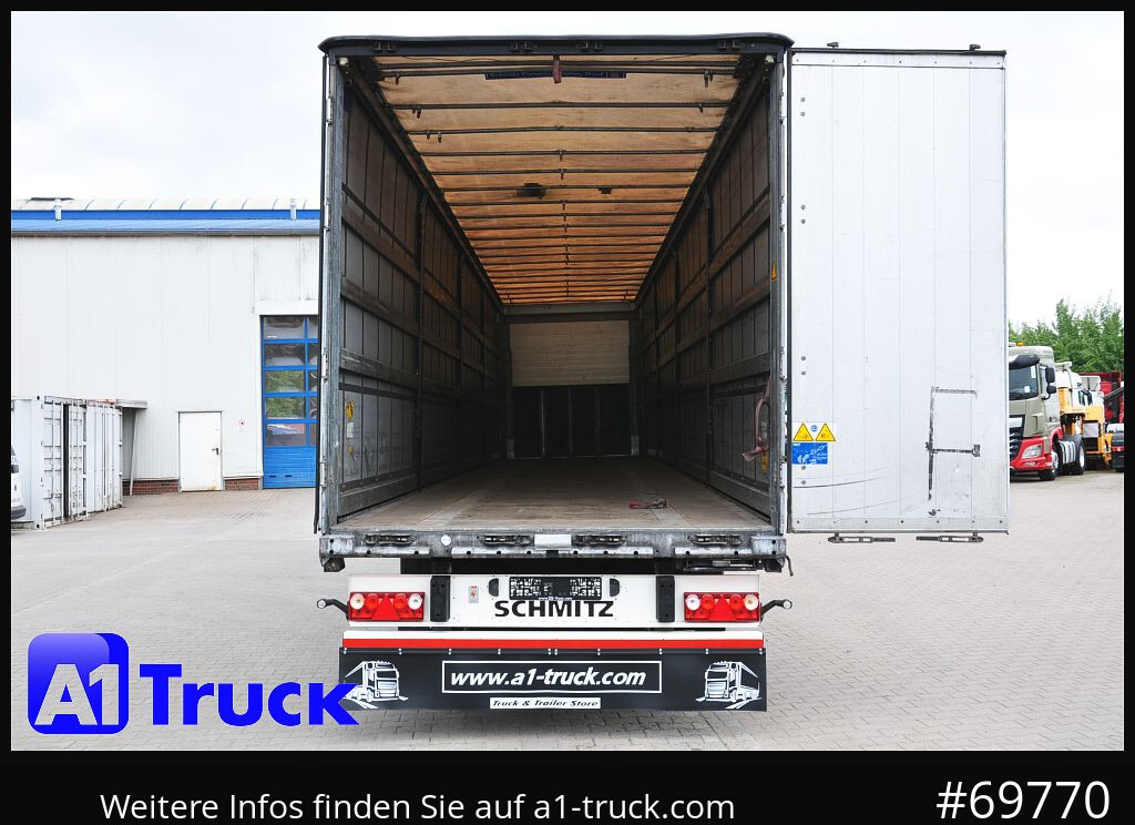 SCHMITZ SD Tautliner, Coil, Code XL,verzinkt, Liftachse, Steckrungen - Poluprikolica sa ceradom: slika 4 SCHMITZ SD Tautliner, Coil, Code XL,verzinkt, Liftachse, Steckrungen - Poluprikolica sa ceradom: slika 4