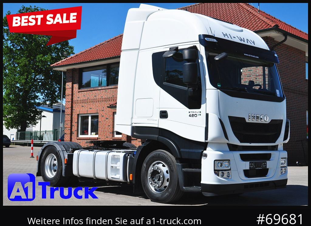 IVECO Stralis 420, ZF-Intarder 2x Tank, - Tegljač: slika 1 IVECO Stralis 420, ZF-Intarder 2x Tank, - Tegljač: slika 1
