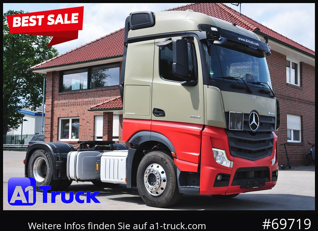 MERCEDES-BENZ Actros 1846 BL Alu, Navi, Kipphydraulik, - Tegljač: slika 1 MERCEDES-BENZ Actros 1846 BL Alu, Navi, Kipphydraulik, - Tegljač: slika 1