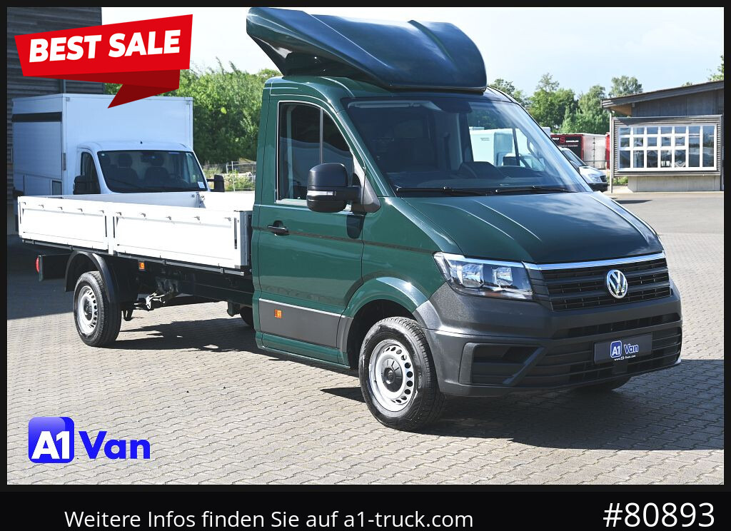 VOLKSWAGEN Crafter 35 Pritsche Maxi, Klima, AHK, - Dostavno vozilo sa otvorenom sandukom: slika 1 VOLKSWAGEN Crafter 35 Pritsche Maxi, Klima, AHK, - Dostavno vozilo sa otvorenom sandukom: slika 1