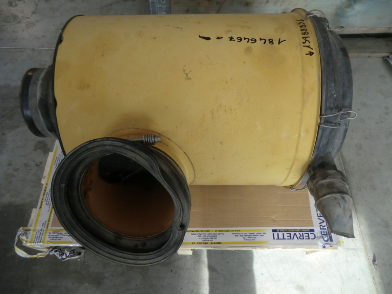 Caterpillar 735 Contenitore del filtro dell aria completo - Filter za vazduh za Građevinska mašina: slika 3 Caterpillar 735 Contenitore del filtro dell aria completo - Filter za vazduh za Građevinska mašina: slika 3