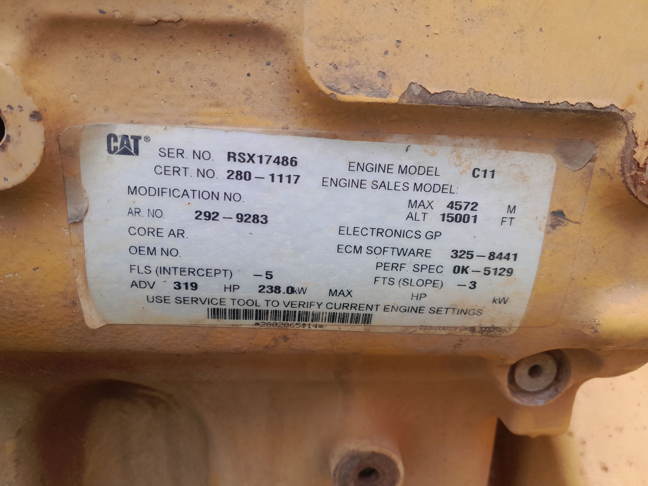 Caterpillar C11 MOTORE COMPLETO USATO IN REVISIONE - Motor za Građevinska mašina: slika 3 Caterpillar C11 MOTORE COMPLETO USATO IN REVISIONE - Motor za Građevinska mašina: slika 3