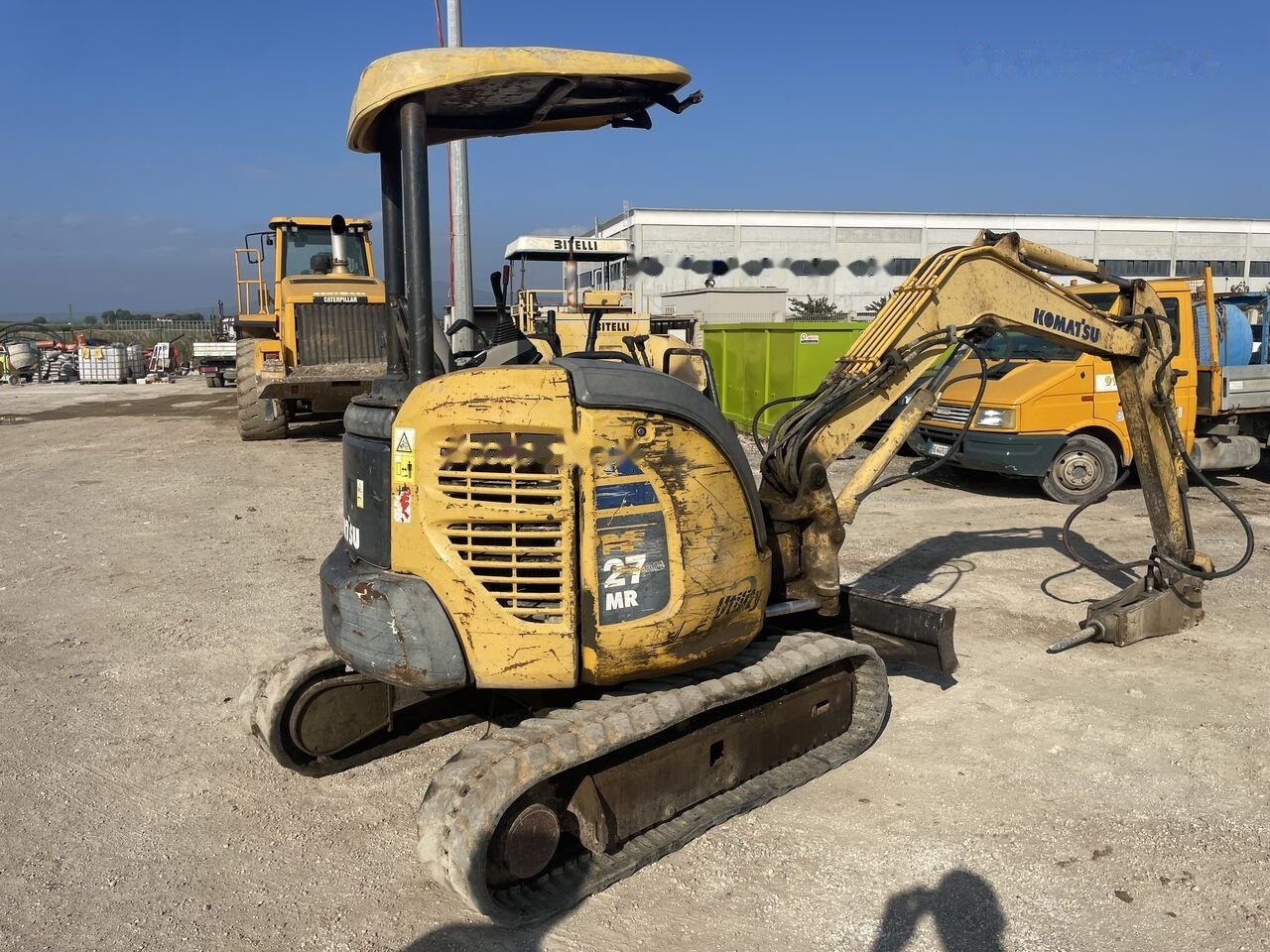 Komatsu PC27MR-2 - Mini bager: slika 1 Komatsu PC27MR-2 - Mini bager: slika 1