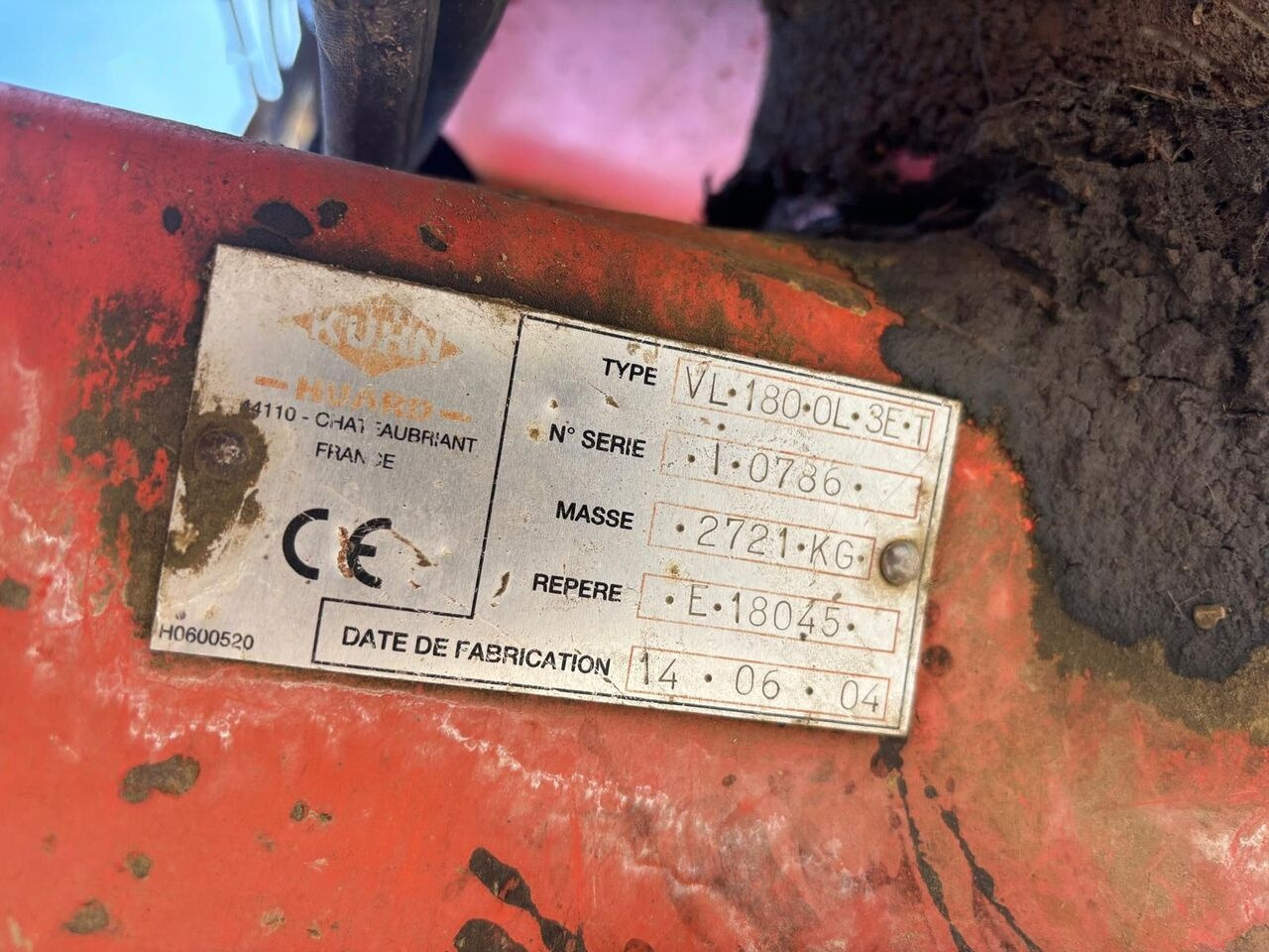 Kuhn VARI LEGEND 180 OL 3E T - Plug: slika 4 Kuhn VARI LEGEND 180 OL 3E T - Plug: slika 4