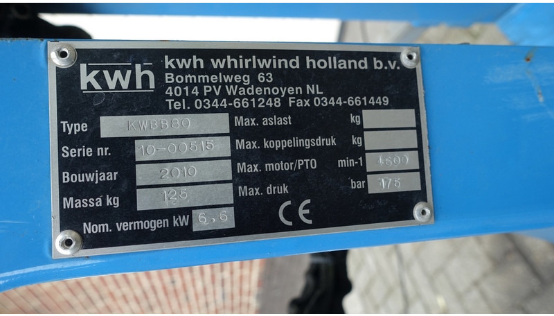 KWH KWBB80 Bladblazer - Motorna kopačica: slika 5 KWH KWBB80 Bladblazer - Motorna kopačica: slika 5