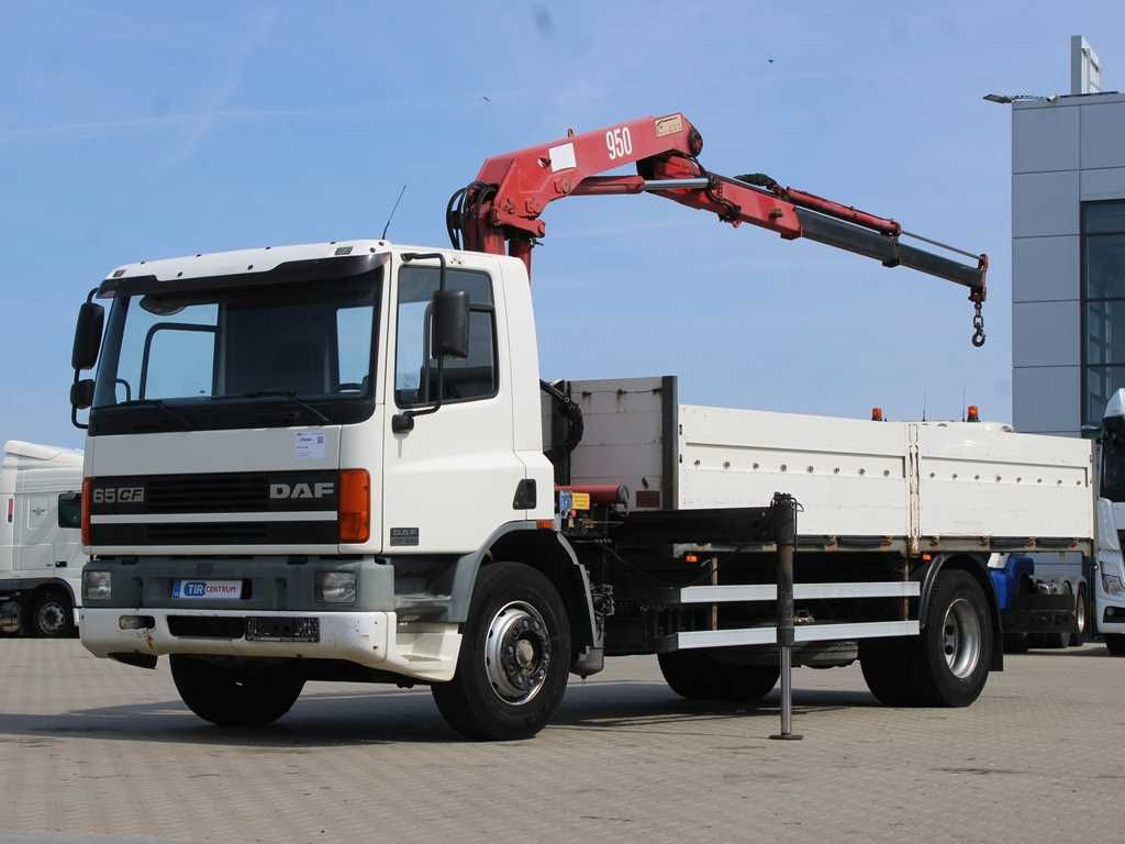 DAF CF 240, CRANE HMF 953 K2, PNEU 80% - Kamion sa tovarnim sandukom, Kamion sa dizalicom: slika 1 DAF CF 240, CRANE HMF 953 K2, PNEU 80% - Kamion sa tovarnim sandukom, Kamion sa dizalicom: slika 1