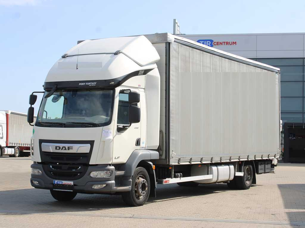 DAF LF 290 FA, EURO 6, SLEEPING BODY - Kamion sa ceradom: slika 1 DAF LF 290 FA, EURO 6, SLEEPING BODY - Kamion sa ceradom: slika 1