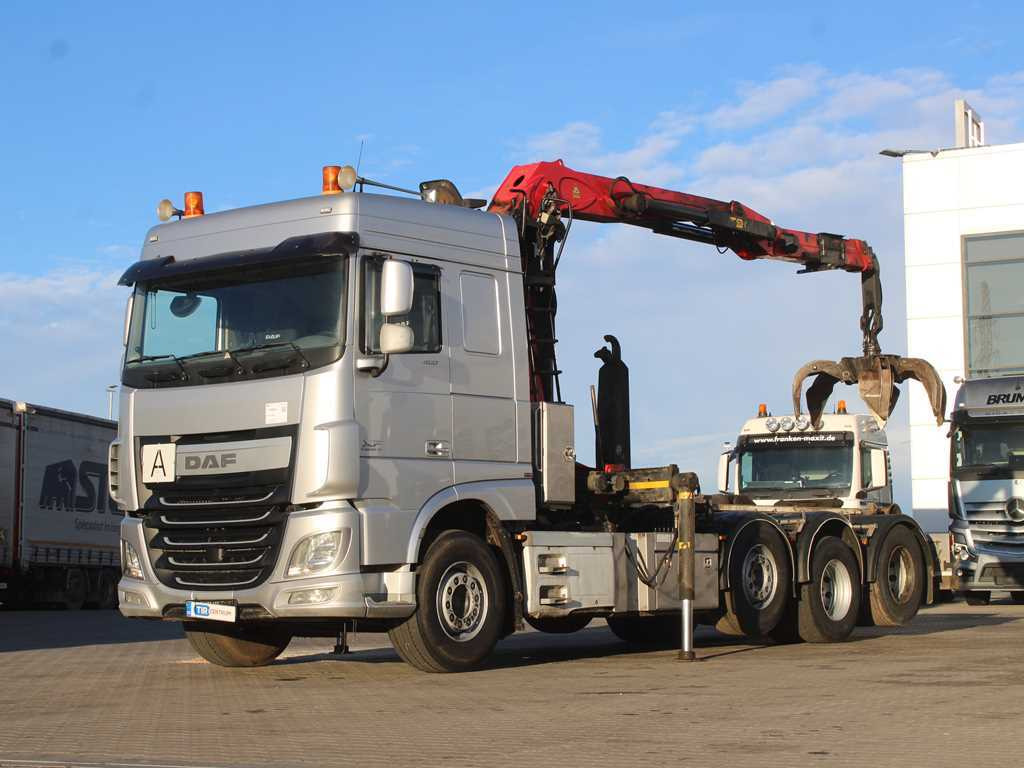 DAF XF 460, EURO 6, 8X2, 2X LIFT AXLE, PALFINGER S260Z96 - Kamion sa hidrauličnom kukom, Kamion sa dizalicom: slika 1 DAF XF 460, EURO 6, 8X2, 2X LIFT AXLE, PALFINGER S260Z96 - Kamion sa hidrauličnom kukom, Kamion sa dizalicom: slika 1