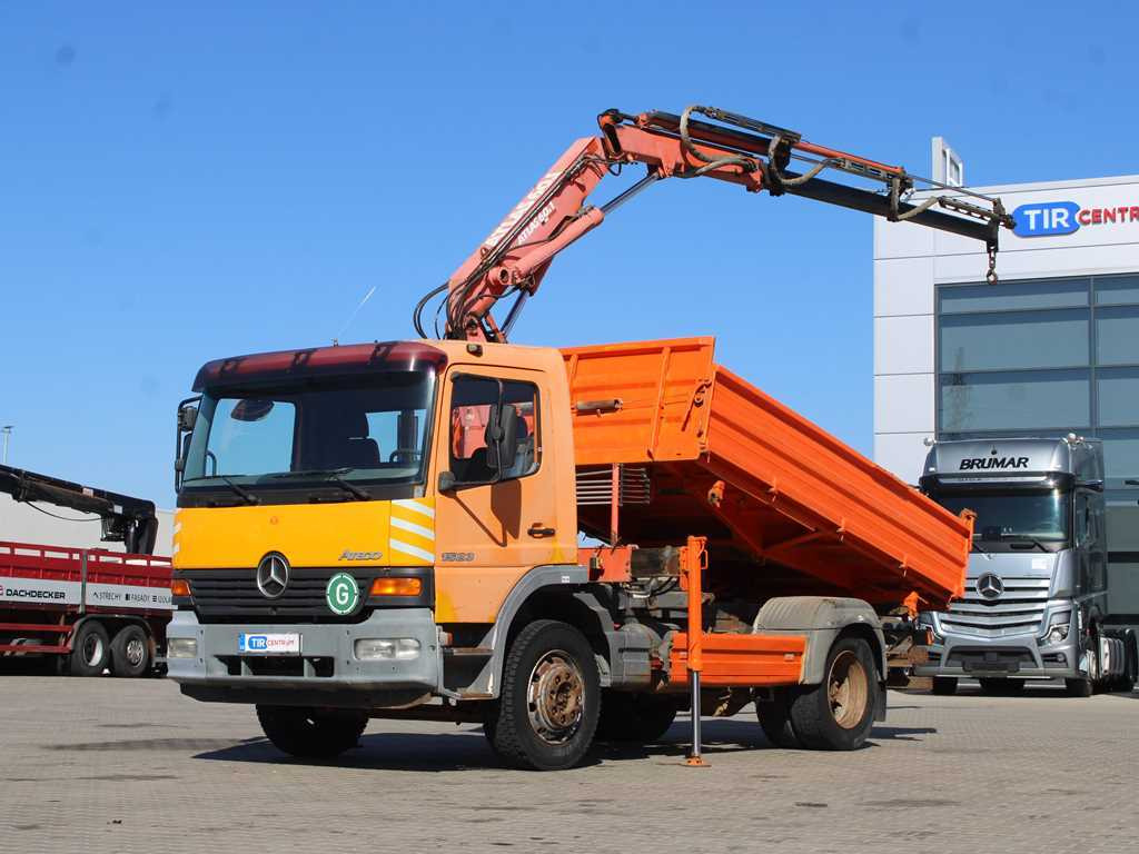 Mercedes-Benz Atego 1523, HYDRAULIC ARM ATLAS 60.1, THREE-SIDED - Druga mašina: slika 1 Mercedes-Benz Atego 1523, HYDRAULIC ARM ATLAS 60.1, THREE-SIDED - Druga mašina: slika 1