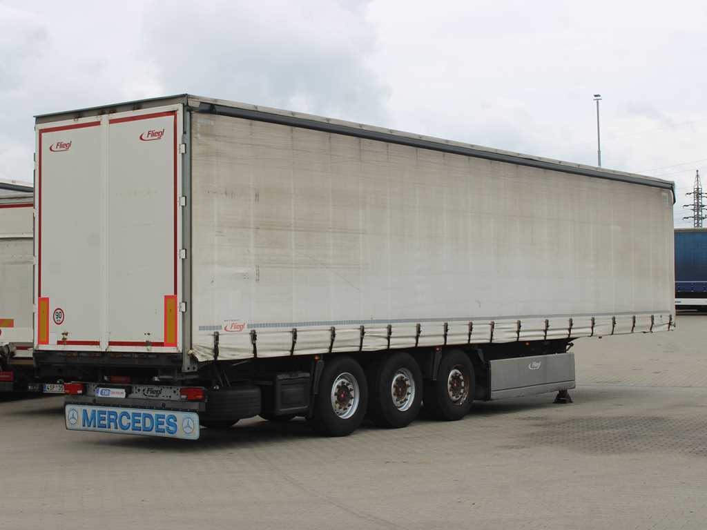Fliegl SDS 390, MULDA, MULTILOCK, LIFT AXLE, SAF - Poluprikolica sa ceradom: slika 4 Fliegl SDS 390, MULDA, MULTILOCK, LIFT AXLE, SAF - Poluprikolica sa ceradom: slika 4