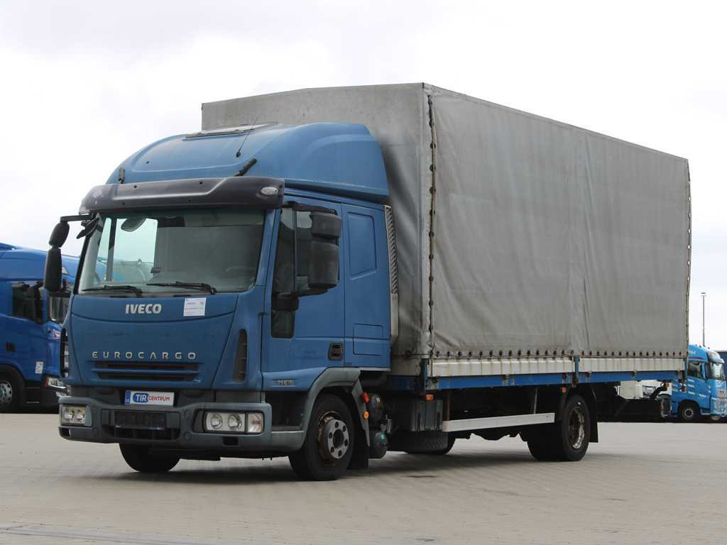 Iveco EUROCARGO 75E18, EURO 4, PNEU 80% - Kamion sa ceradom: slika 1 Iveco EUROCARGO 75E18, EURO 4, PNEU 80% - Kamion sa ceradom: slika 1