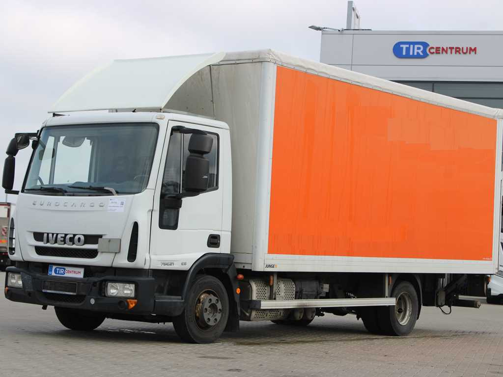Iveco EUROCARGO 75E21, HYDRAULIC FRONT, EURO 6 - Kamion sa zatvorenim sandukom: slika 1 Iveco EUROCARGO 75E21, HYDRAULIC FRONT, EURO 6 - Kamion sa zatvorenim sandukom: slika 1