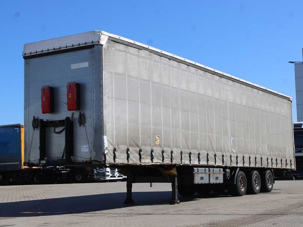 Kögel FOXX SN 24 / SN 24, LOWDECK, LIFTING AXLE, SAF - Poluprikolica sa ceradom: slika 1 Kögel FOXX SN 24 / SN 24, LOWDECK, LIFTING AXLE, SAF - Poluprikolica sa ceradom: slika 1