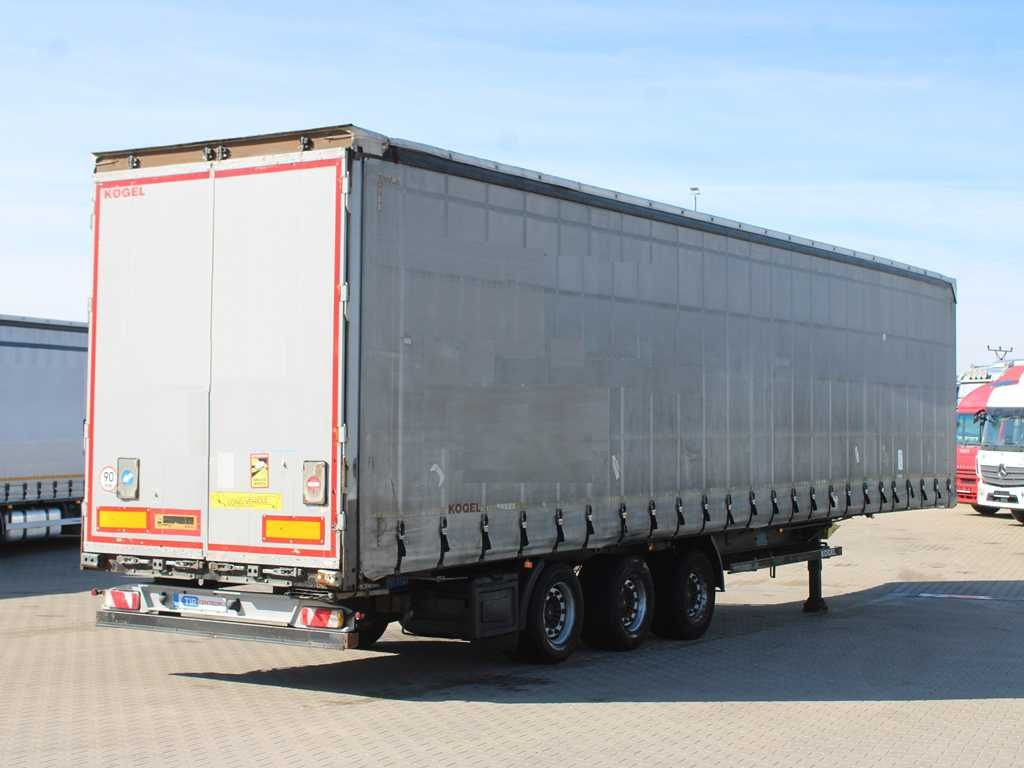 Kögel FOXX SN 24 / SN 24, LOWDECK, LIFTING AXLE, SAF - Poluprikolica sa ceradom: slika 3 Kögel FOXX SN 24 / SN 24, LOWDECK, LIFTING AXLE, SAF - Poluprikolica sa ceradom: slika 3