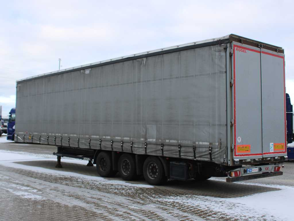 Kögel S24-1, LOWDECK, LIFTING AXLE, SAF, LIFTING ROOF - Poluprikolica sa ceradom: slika 5 Kögel S24-1, LOWDECK, LIFTING AXLE, SAF, LIFTING ROOF - Poluprikolica sa ceradom: slika 5