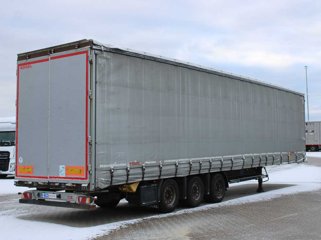 Kögel S24-1, LOWDECK, LIFTING AXLE, SAF, LIFTING ROOF - Poluprikolica sa ceradom: slika 4 Kögel S24-1, LOWDECK, LIFTING AXLE, SAF, LIFTING ROOF - Poluprikolica sa ceradom: slika 4