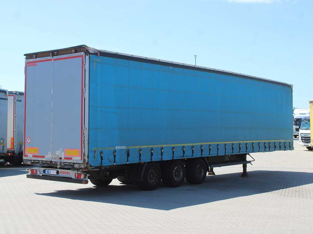 Kögel SN 24, LOWDECK, LIFT AXLE, MULTILOCK, SAF - Poluprikolica sa ceradom: slika 4 Kögel SN 24, LOWDECK, LIFT AXLE, MULTILOCK, SAF - Poluprikolica sa ceradom: slika 4