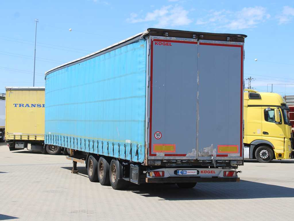 Kögel SN 24, LOWDECK, LIFT AXLE, MULTILOCK, SAF - Poluprikolica sa ceradom: slika 5 Kögel SN 24, LOWDECK, LIFT AXLE, MULTILOCK, SAF - Poluprikolica sa ceradom: slika 5