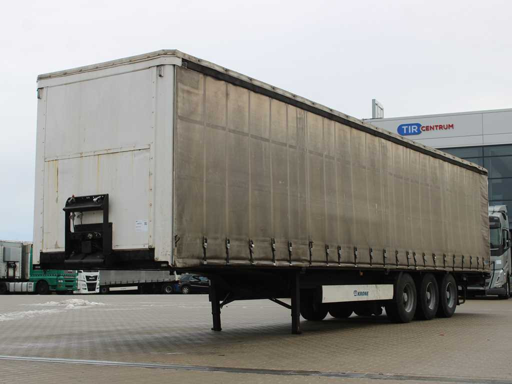 Krone KRONE SDP 27 WKE, LIFTING AXLE - Poluprikolica sa ceradom: slika 1 Krone KRONE SDP 27 WKE, LIFTING AXLE - Poluprikolica sa ceradom: slika 1