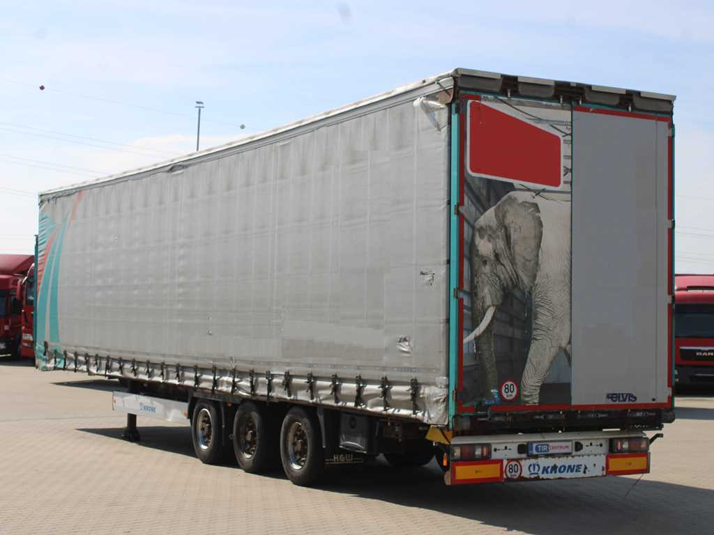 Krone SD 04, LOWDECK, LIFTING AXLE, LIFT ROOF - Poluprikolica sa ceradom: slika 4 Krone SD 04, LOWDECK, LIFTING AXLE, LIFT ROOF - Poluprikolica sa ceradom: slika 4