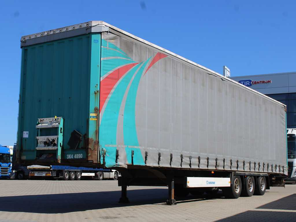 Krone SD 04, LOWDECK, LIFTING AXLE, LIFT ROOF - Poluprikolica sa ceradom: slika 1 Krone SD 04, LOWDECK, LIFTING AXLE, LIFT ROOF - Poluprikolica sa ceradom: slika 1