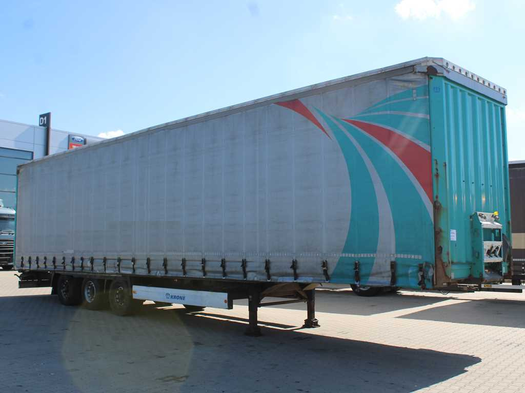 Krone SD 04, LOWDECK, LIFTING AXLE, LIFT ROOF - Poluprikolica sa ceradom: slika 3 Krone SD 04, LOWDECK, LIFTING AXLE, LIFT ROOF - Poluprikolica sa ceradom: slika 3