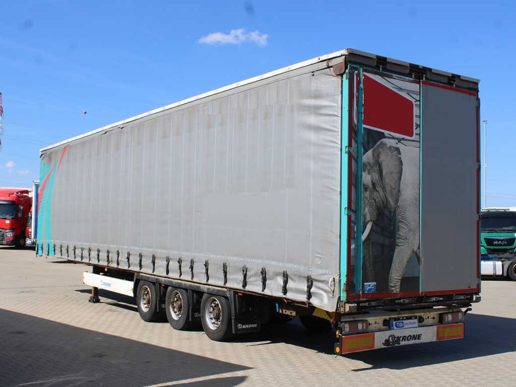 Krone SD 04, LOWDECK, LIFTING AXLE, LIFT ROOF - Poluprikolica sa ceradom: slika 5 Krone SD 04, LOWDECK, LIFTING AXLE, LIFT ROOF - Poluprikolica sa ceradom: slika 5